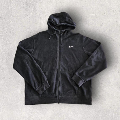 Nike black zipper jacket size L in great condition