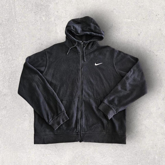 Nike black zipper jacket size L in great condition