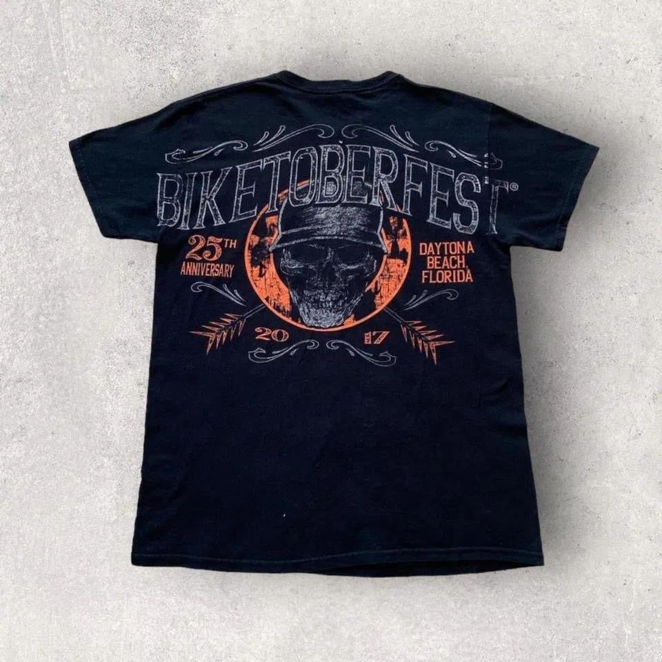 Biketoberfest 25th anniversary T-shirt - Medium חולצה של בייקטוברפסט מידה M,