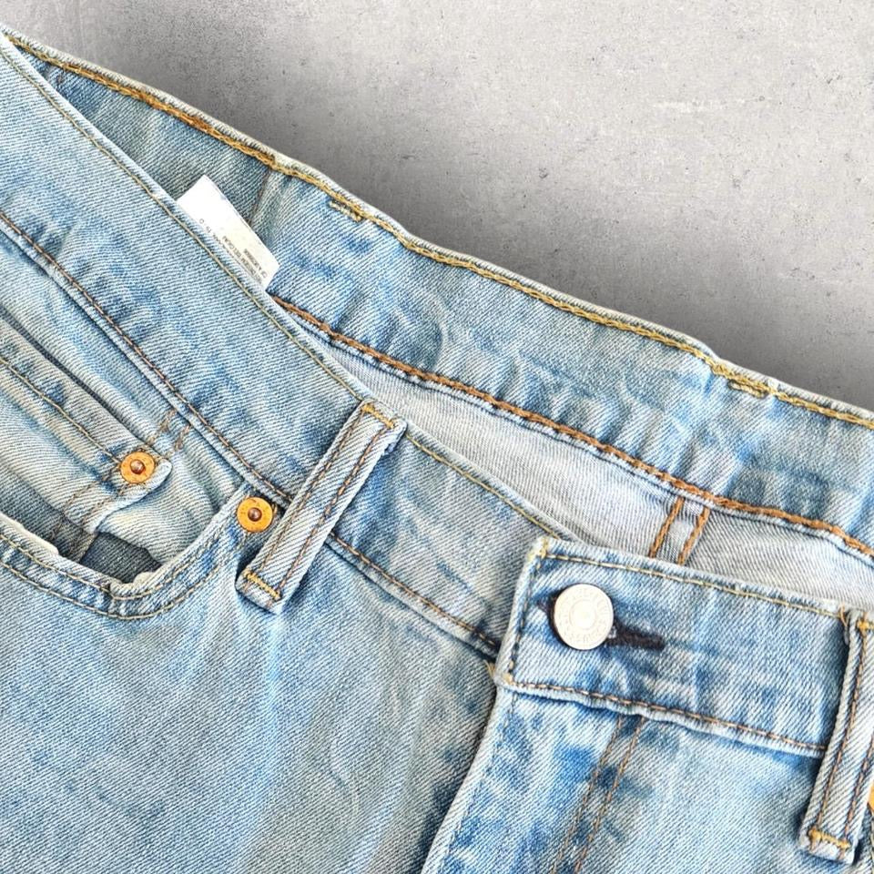 Levi’s 514 Blue Short Jeans – W38 ג’ינס קצר וינטאג’