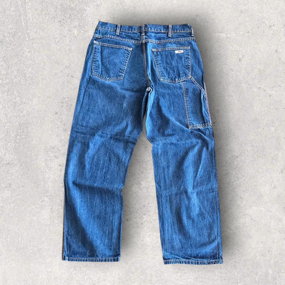 Tyndale Navy Workwear Carpenter Jeans - 36x32