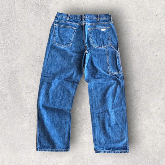 Tyndale Navy Workwear Carpenter Jeans - 36x32