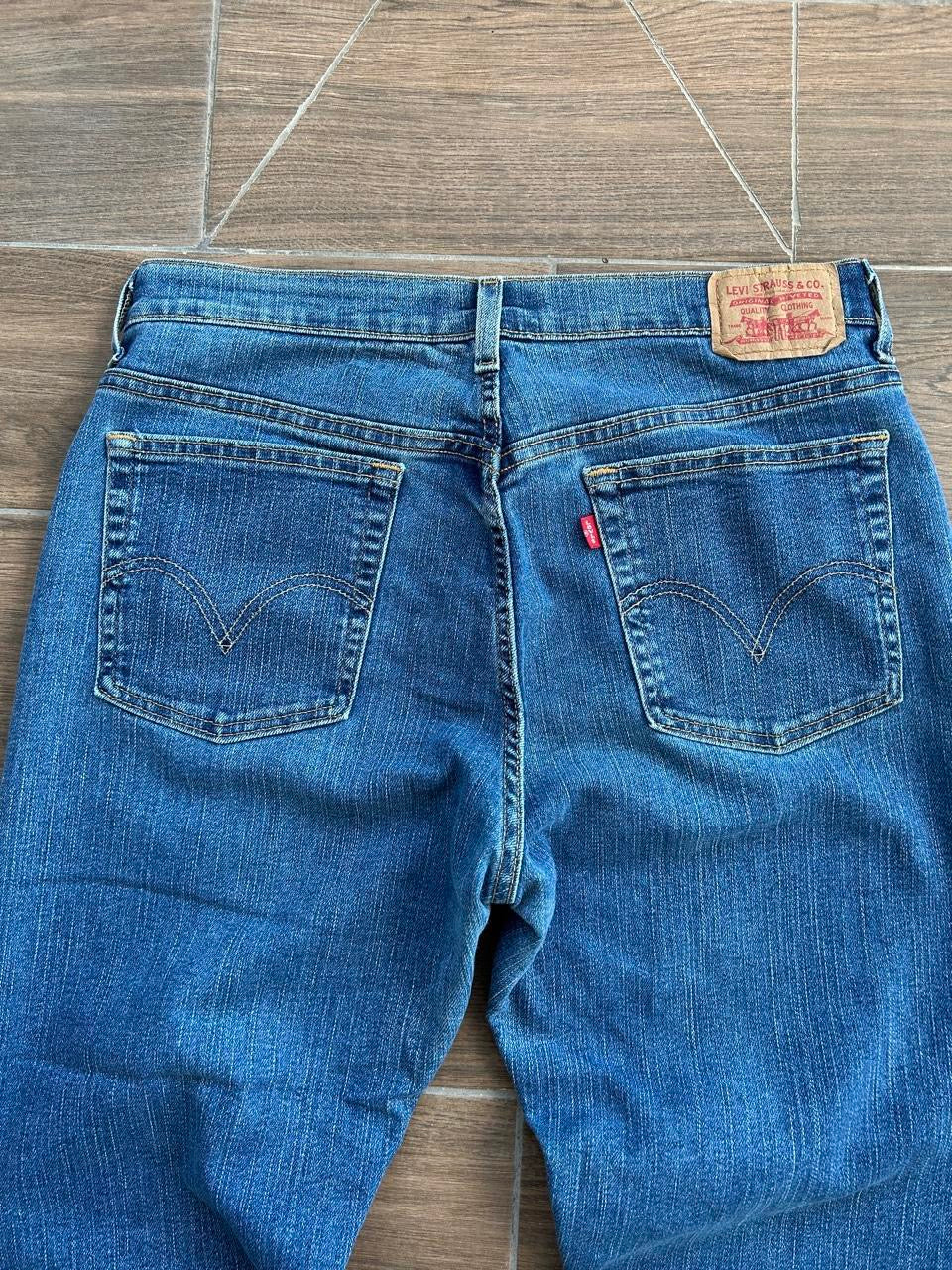 Levis Navy Jeans Classic Slim Stretch