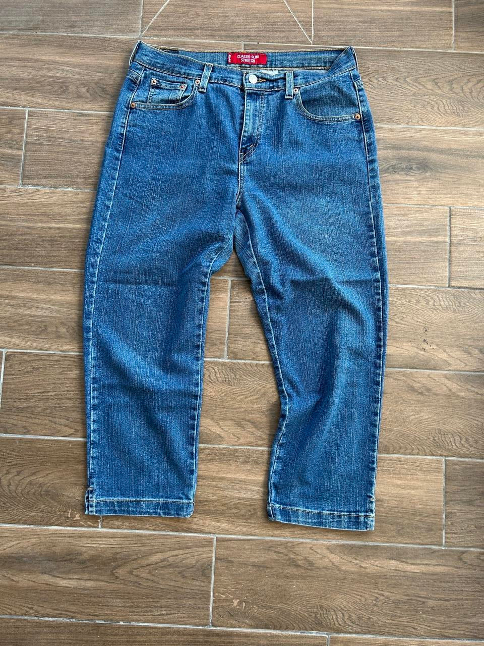 Levis Navy Jeans Classic Slim Stretch