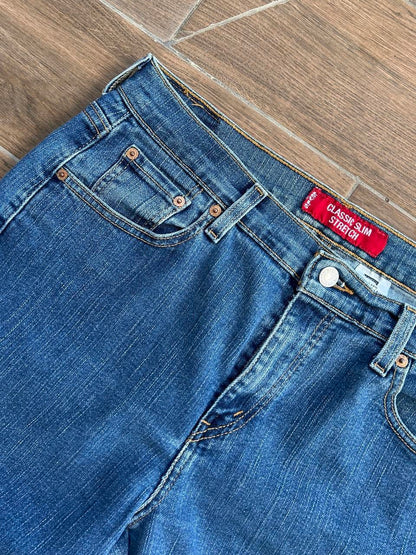 Levis Navy Jeans Classic Slim Stretch