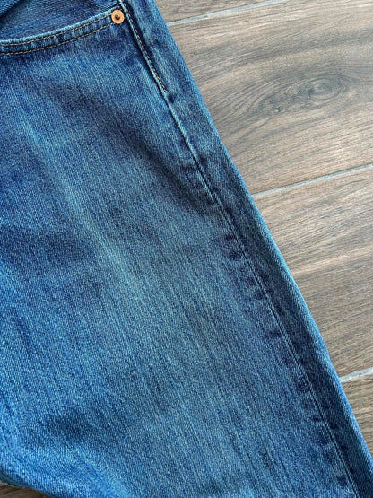 Levis 501 Navy Jeans - 31x34