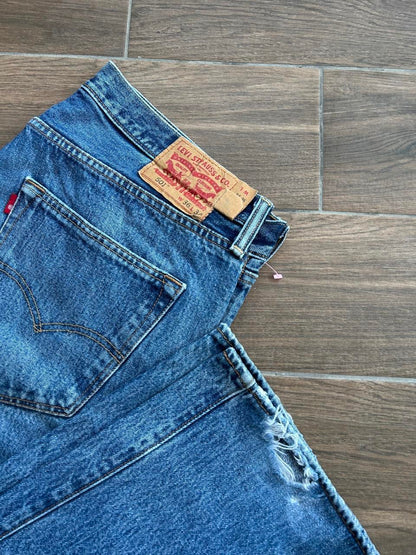 Levis 501 Blue Jeans – 36x34
