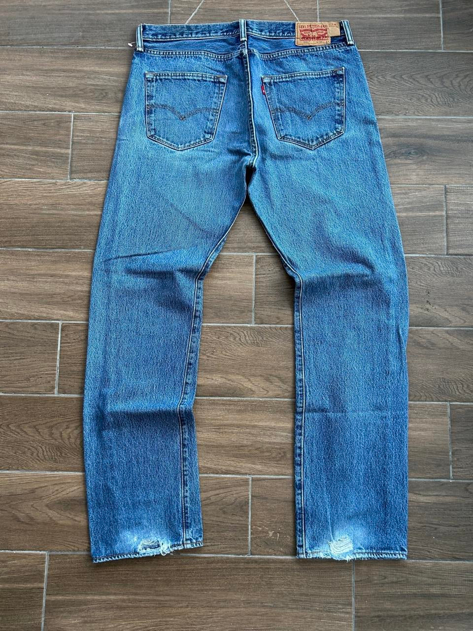 Levis 501 Blue Jeans – 36x34