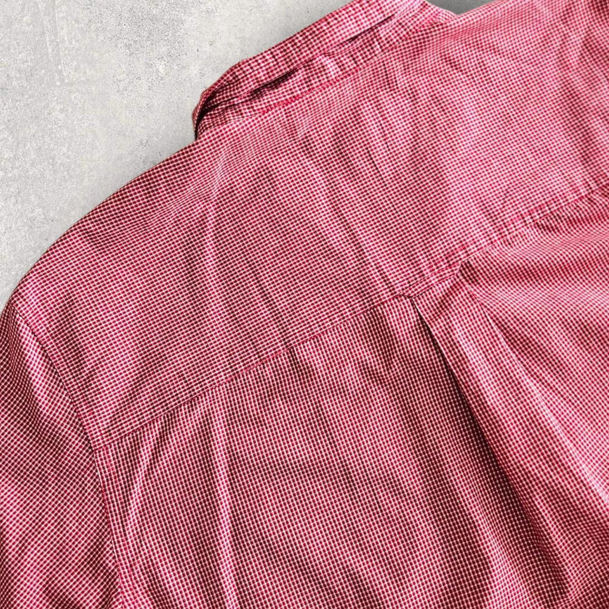 Chaps Salmon Pink Polo shirt - XL — fabric and condition detail