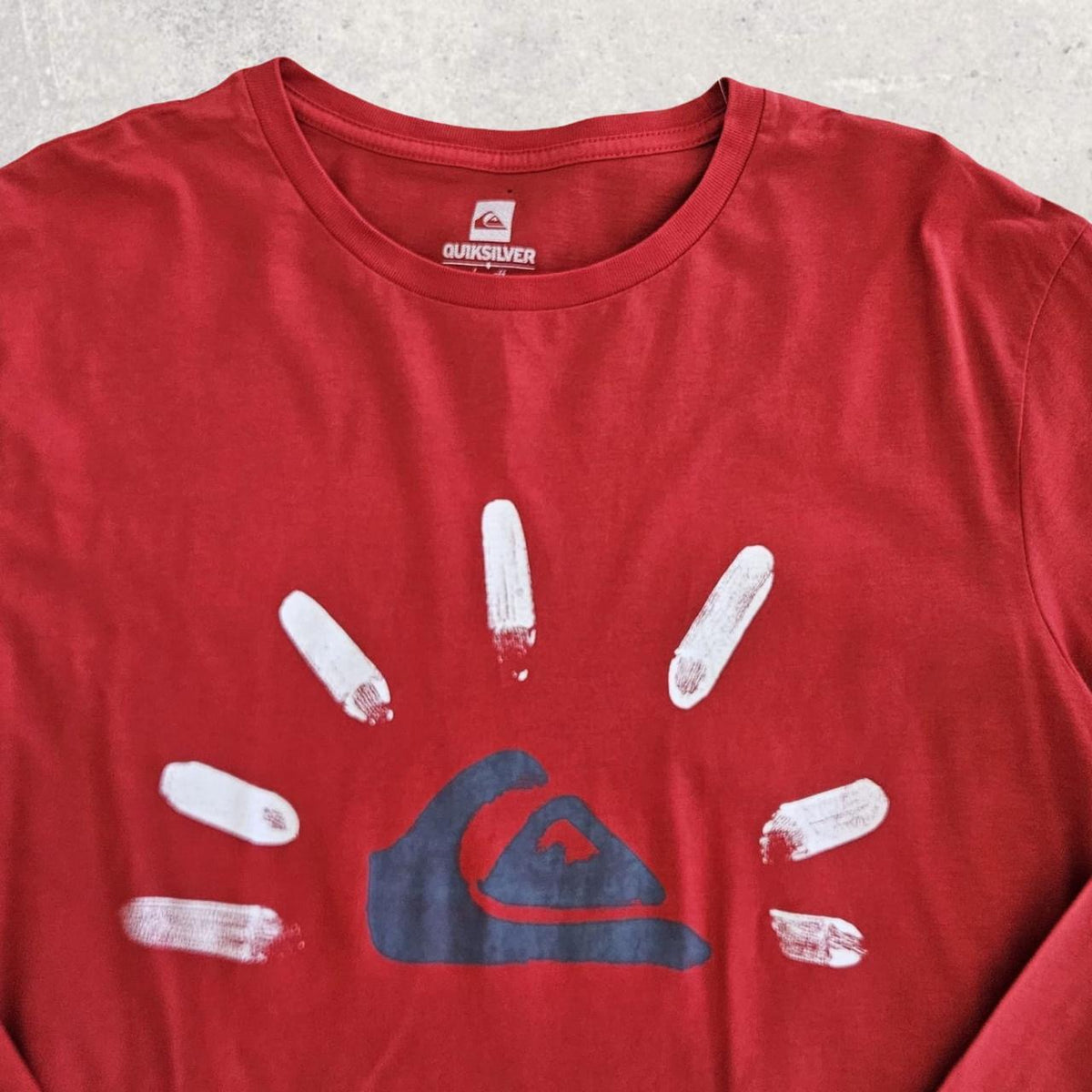 Quicksilver Red Long sleeve T-shirt — alternate product view