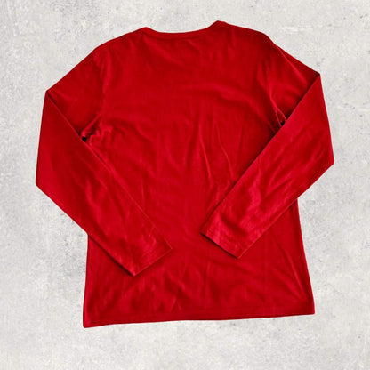Quicksilver Red Long sleeve T-shirt — brand detail