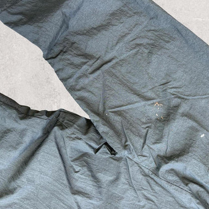 Black Nylon Pants - Rubber waist — Nike brand detail