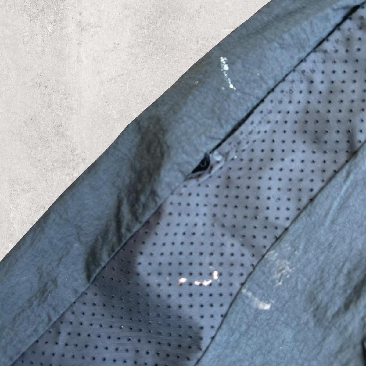 Black Nylon Pants - Rubber waist — additional product detail