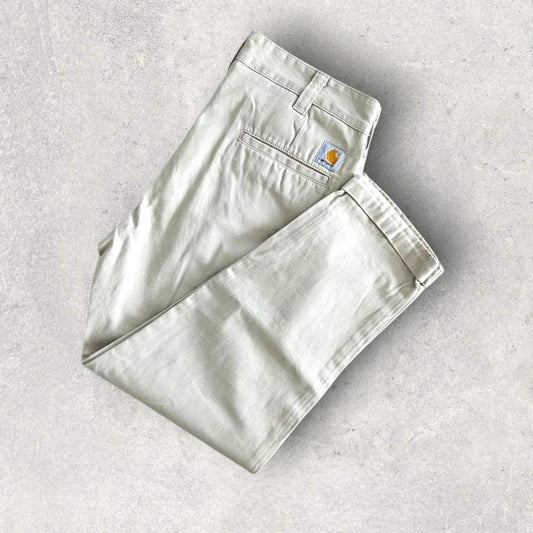 Carhartt WIP Cream Pants - W30