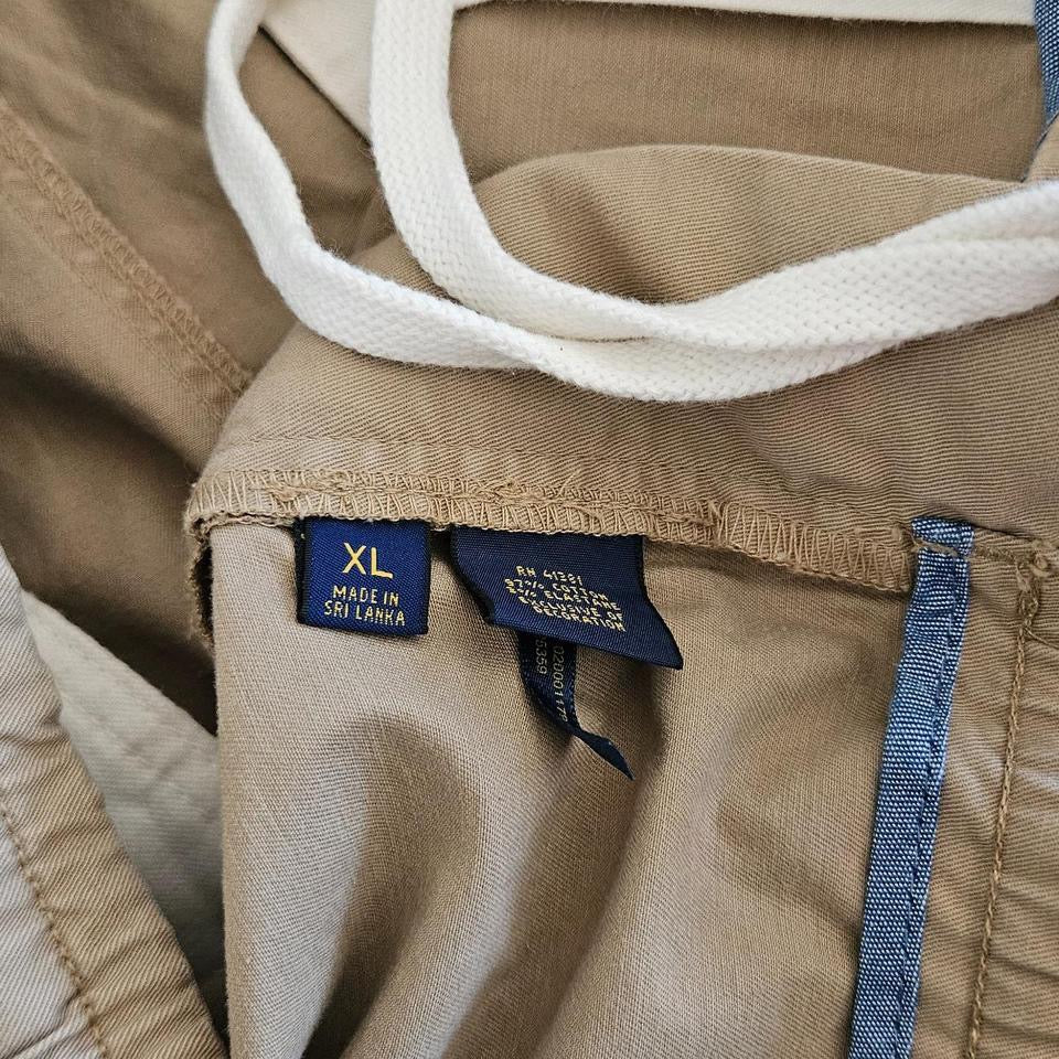 Polo Ralph Lauren Cream Shorts בצבע קרם, מידה XL