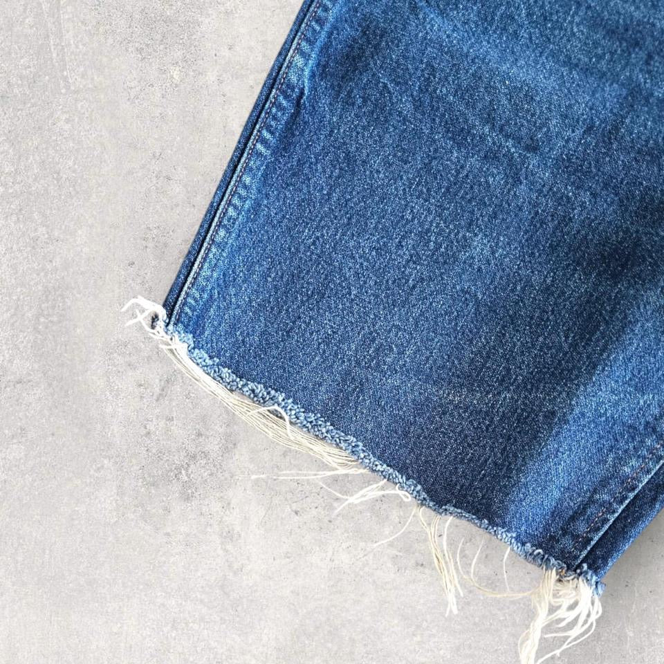 Wrangler Navy Short Jeans W36 – Vintage Summer Denim