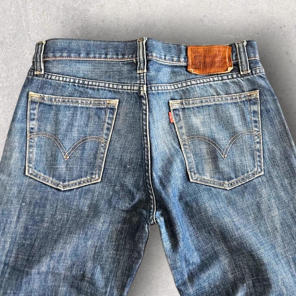 Levi’s Navy Jeans – 32 possibly fake washed blue vintage