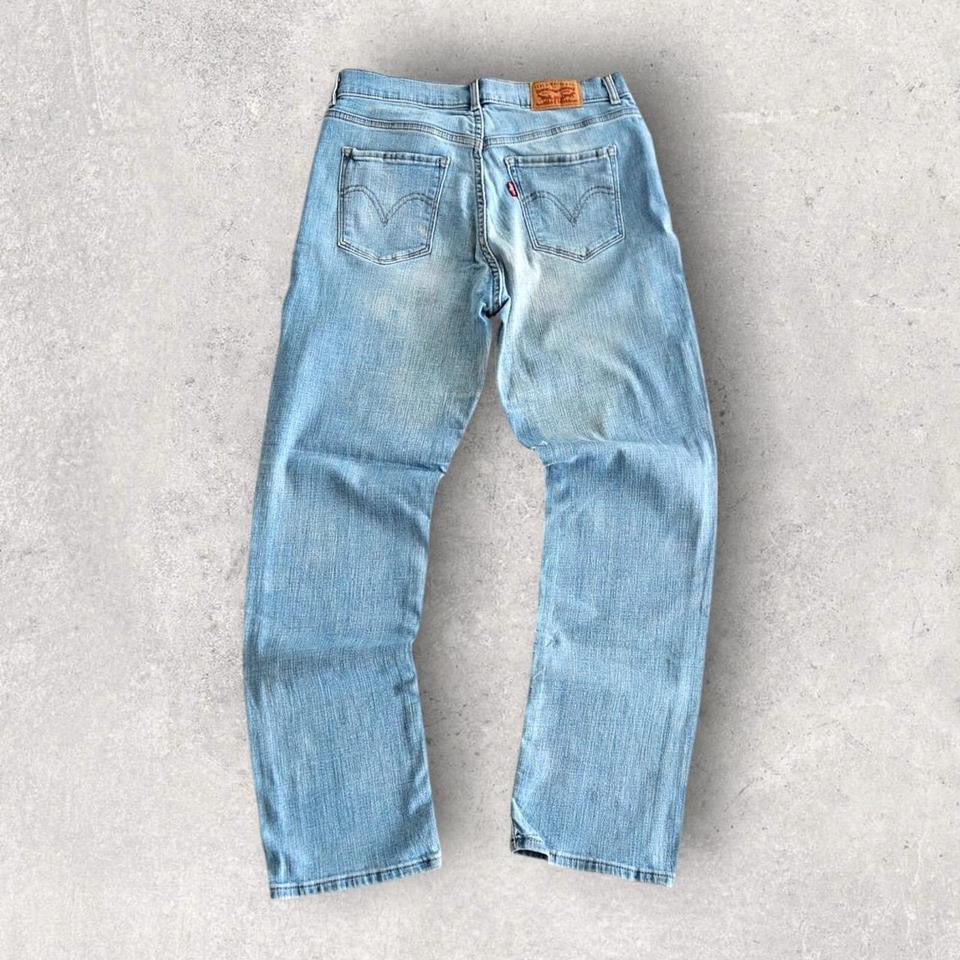 Woman Levi blue jeans 28x30 – vintage second hand denim