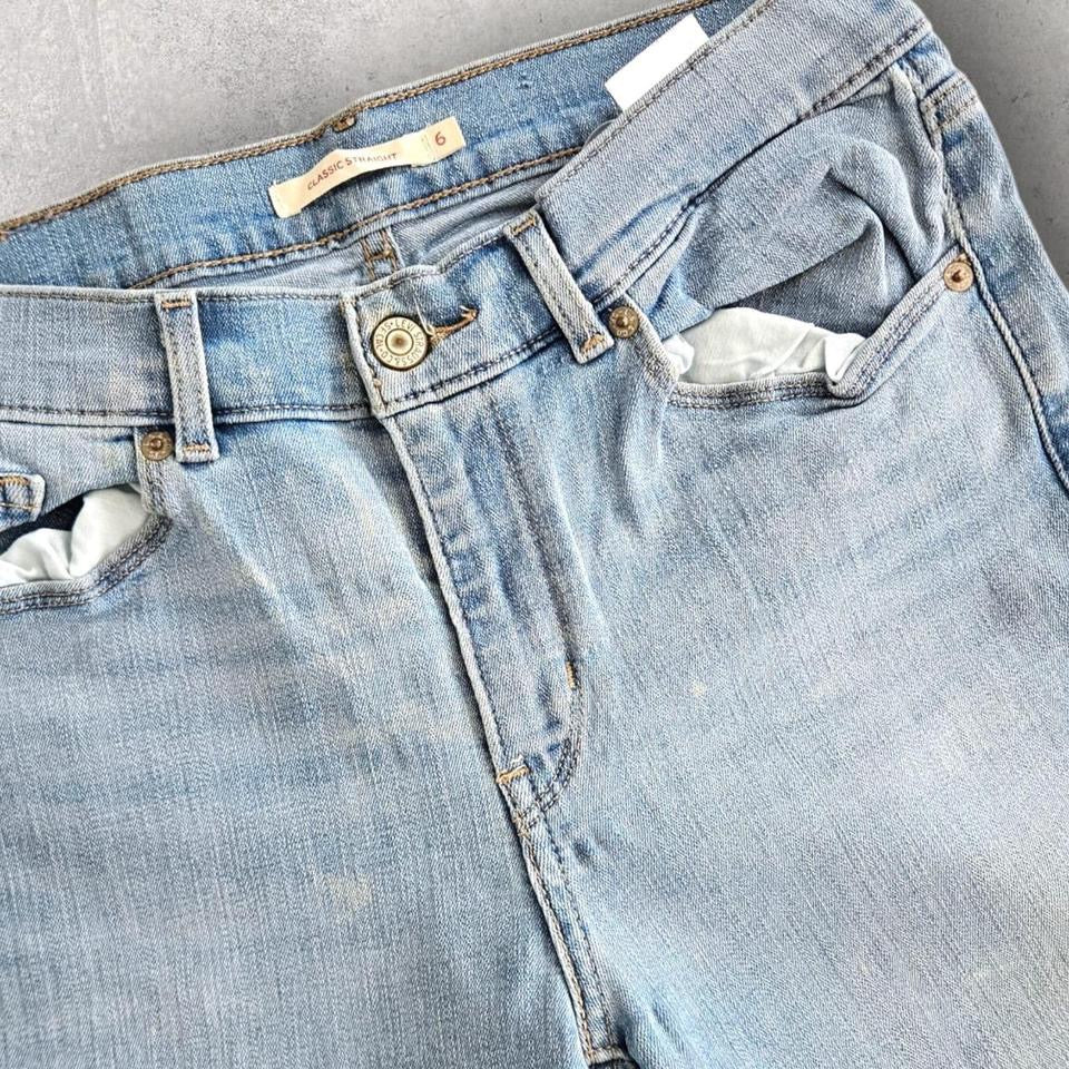 Woman Levi blue jeans 28x30 – vintage second hand denim