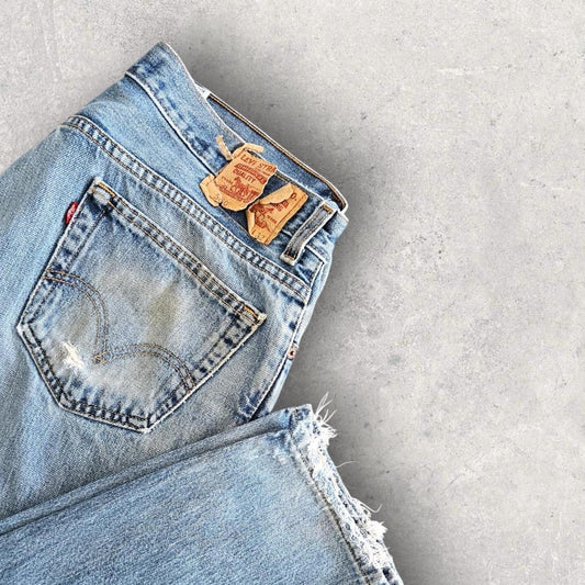 Levi’s 560 Baggy Blue Jeans 36x32 – loose fit vintage denim