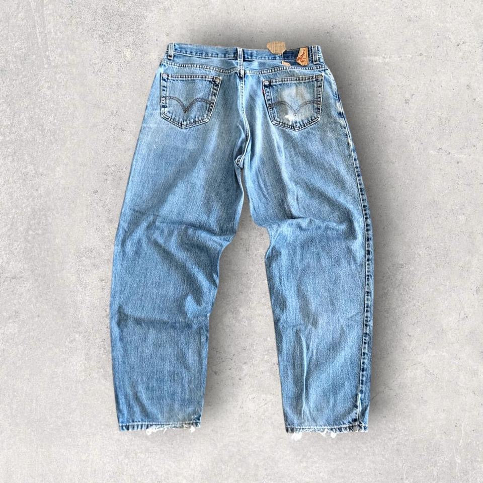 Levi’s 560 Baggy Blue Jeans 36x32 – loose fit vintage denim