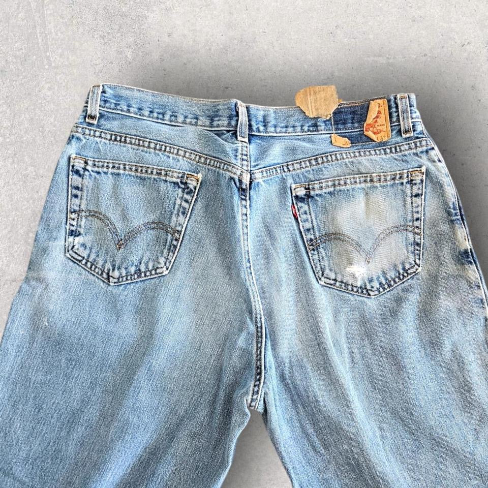 Levi’s 560 Baggy Blue Jeans 36x32 – loose fit vintage denim