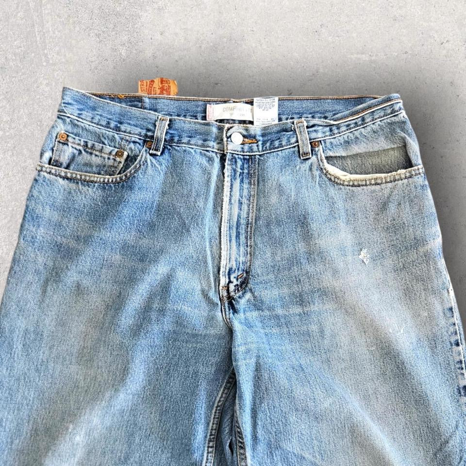 Levi’s 560 Baggy Blue Jeans 36x32 – loose fit vintage denim