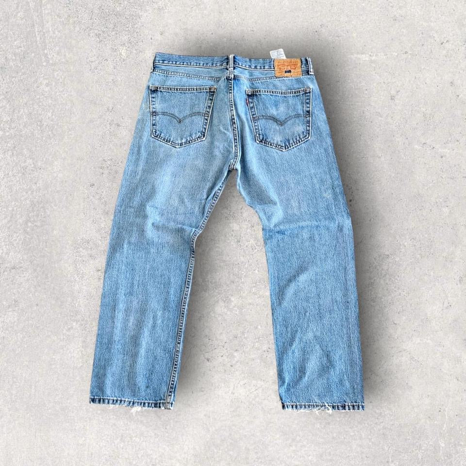 Levi’s 505 blue jeans 36x30 – vintage straight fit denim