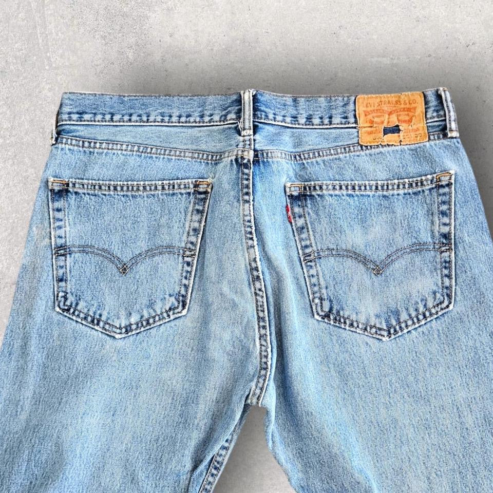 Levi’s 505 blue jeans 36x30 – vintage straight fit denim