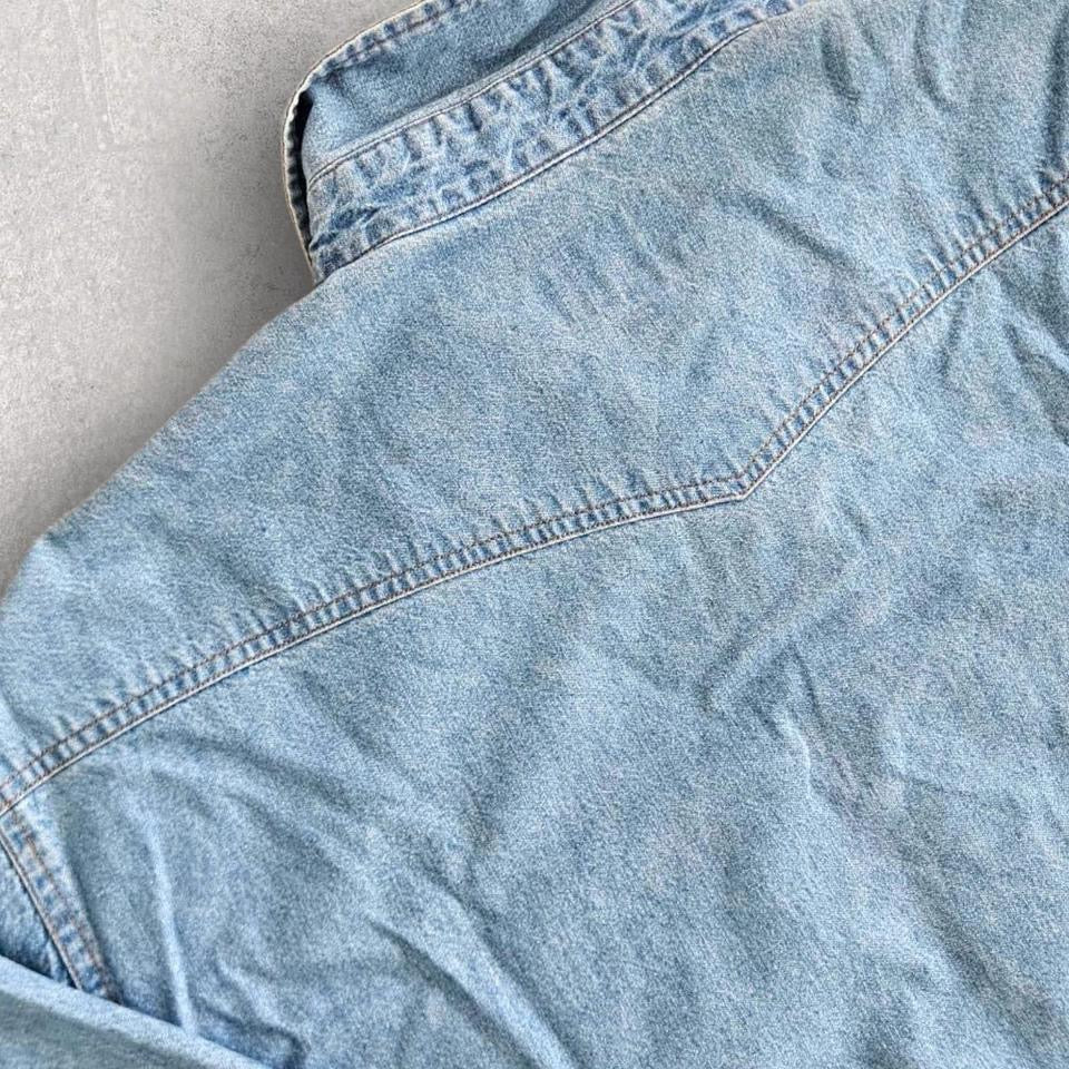 Vintage Carrera Blue Light Denim Jacket Woman's - L ג'קט ג'ינס לייט כחול קררה וינטג'