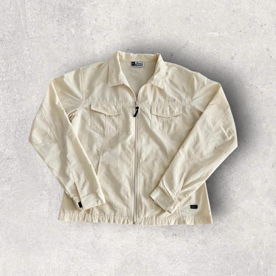 Woman’s ASICS Yellow Light Zipper Shirt - L חולצת ריצה צהובה לנשים אסיקס מידה L       
