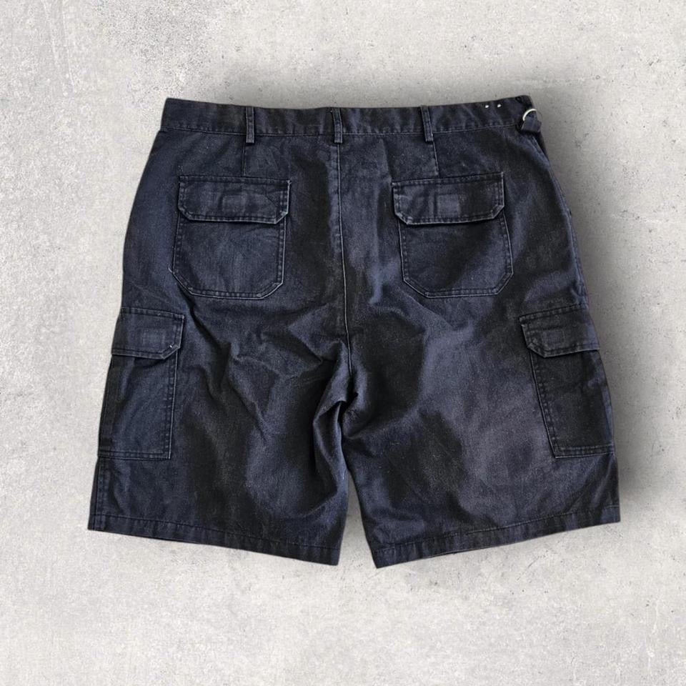 Dickies black workwear cargo shorts W42 vintage streetwear