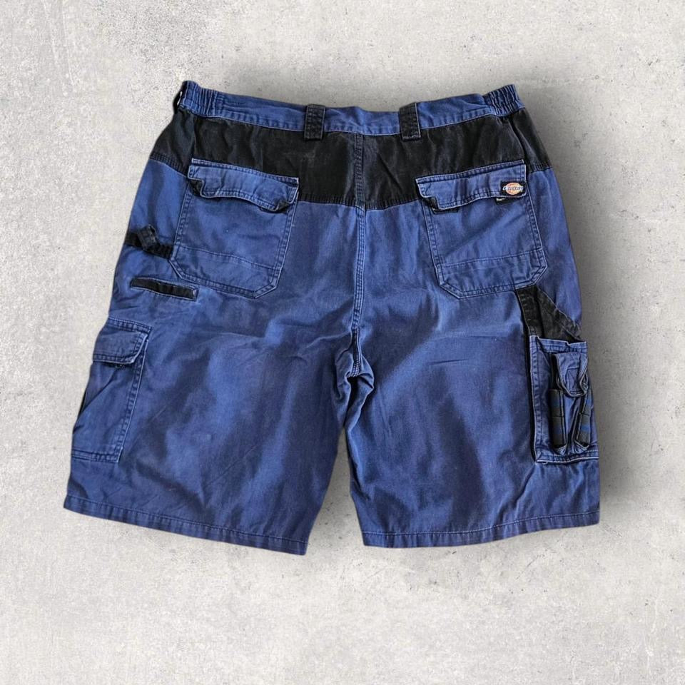 Dickies blue cargo workwear shorts W42 vintage streetwear