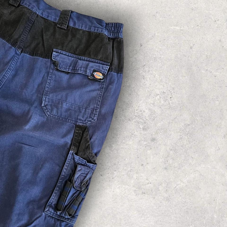 Dickies blue cargo workwear shorts W42 vintage streetwear