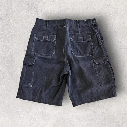 Dickies black cargo shorts W34 vintage streetwear