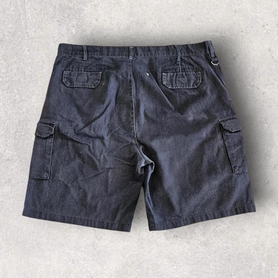 Dickies Black Cargo Shorts בצבע שחור, מידה W42