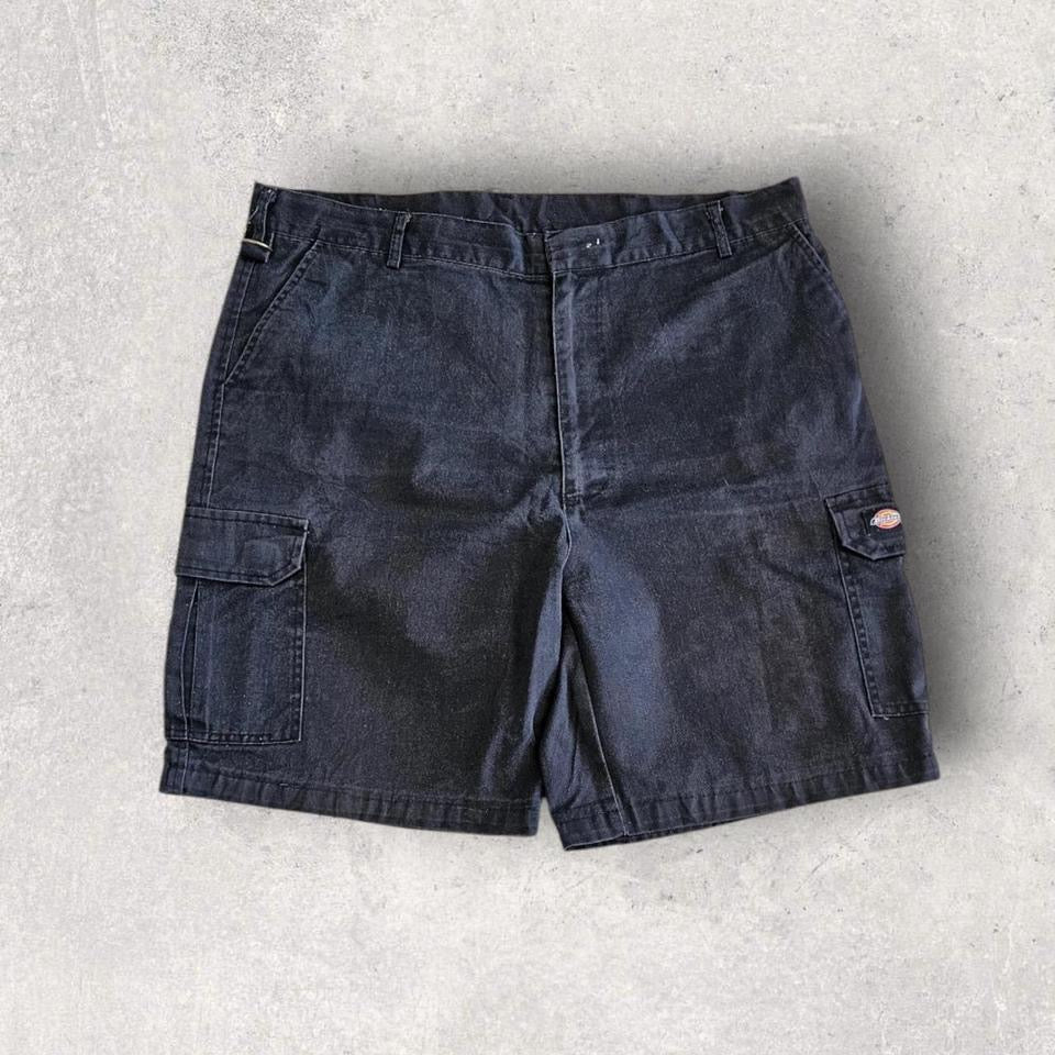 Dickies Black Workwear Cargo Shorts בצבע שחור, מידה W40