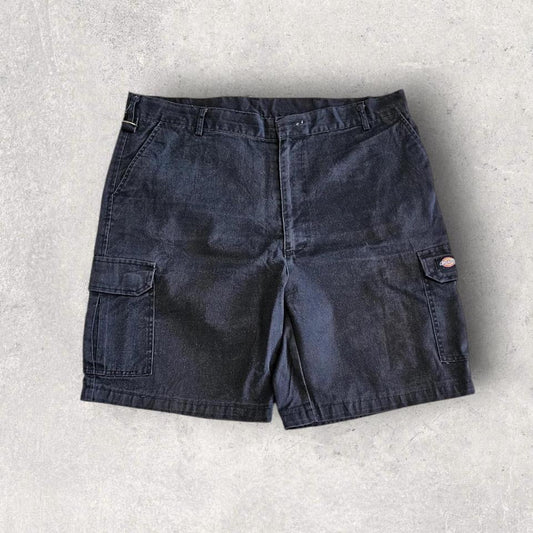 Dickies Black Workwear Cargo Shorts בצבע שחור, מידה W40