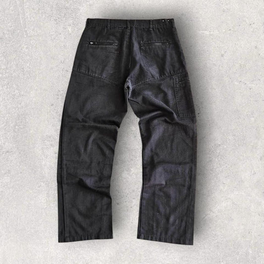 Dickies Black Double Knee Workwear Pants בצבע שחור, מידה W34