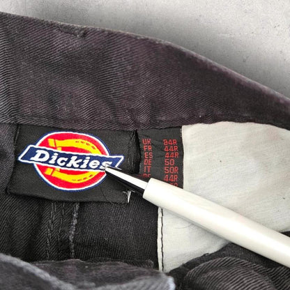Dickies Black Double Knee Workwear Pants בצבע שחור, מידה W34