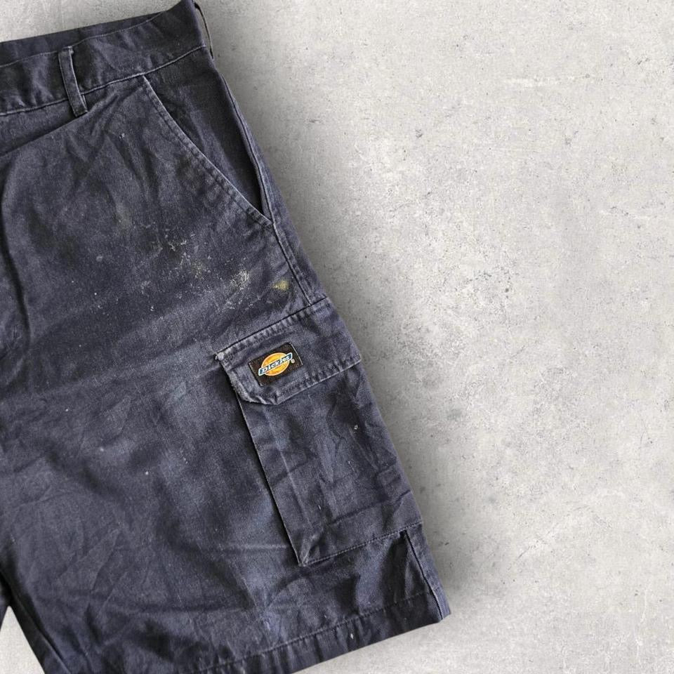 Dickies Blue Cargo workwear Shorts בצבע כחול, מידה W36