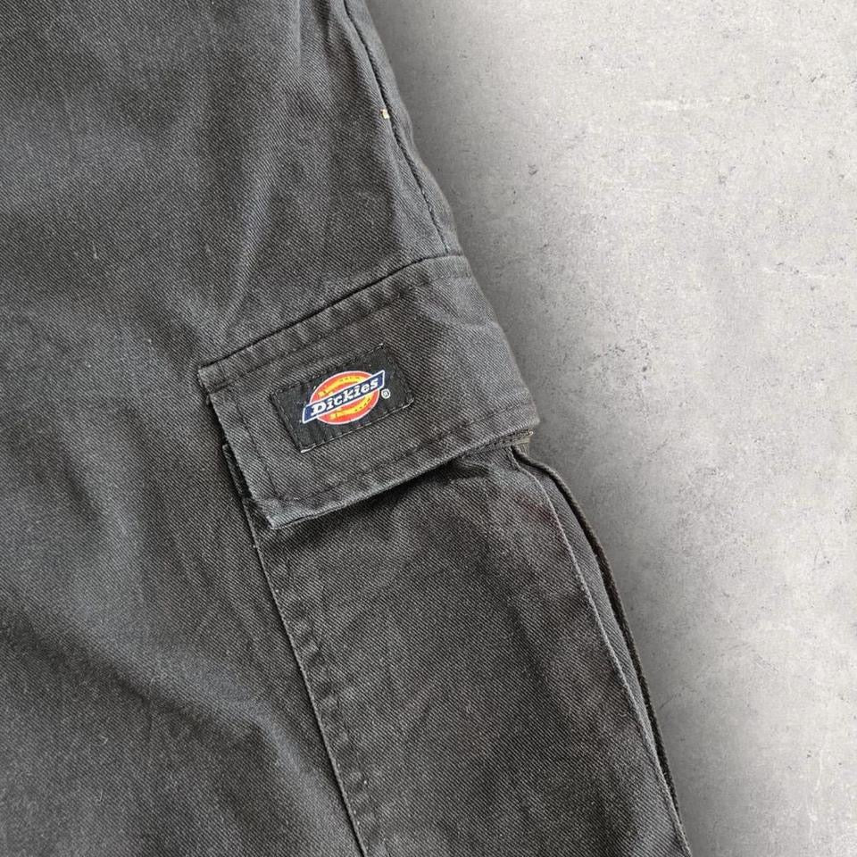 Dickies Black Cargo Workwear Pants בצבע שחור, מידה W36