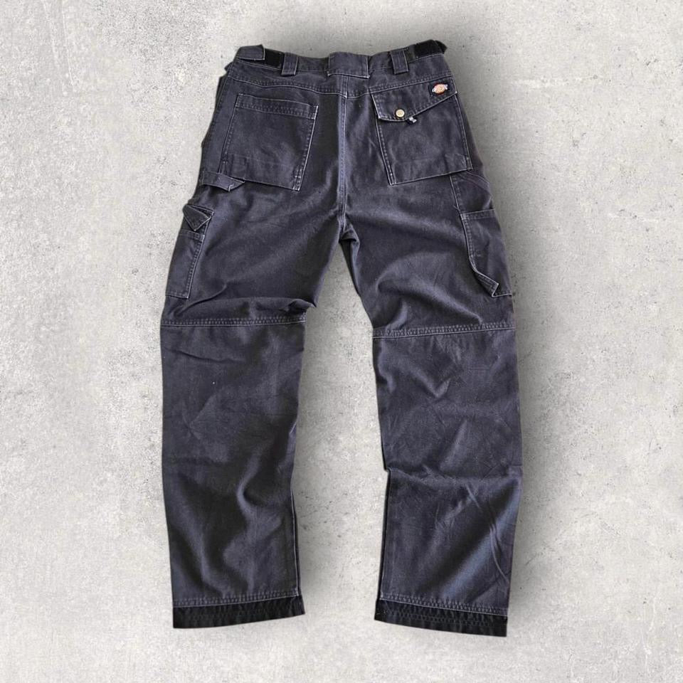 Dickies Black Double Knee Workwear Pants בצבע שחור, מידה W34