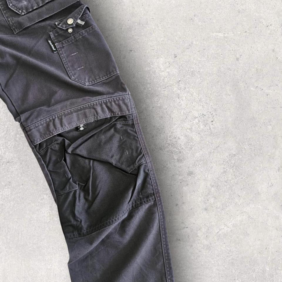 Dickies Black Double Knee Workwear Pants בצבע שחור, מידה W34