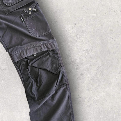 Dickies Black Double Knee Workwear Pants בצבע שחור, מידה W34