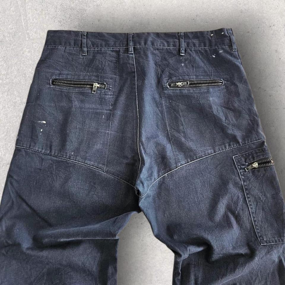 Dickies Navy Double Knee Workwear Pants בצבע כחול נייבי, מידה W34