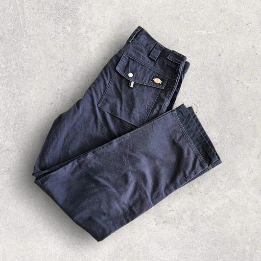 Dickies Navy Double Knee Workwear Pants בצבע כחול נייבי, מידה W36