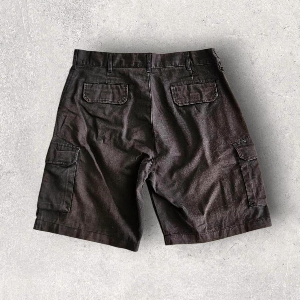 Dickies Black Cargo Workwear Shorts בצבע שחור, מידה W36