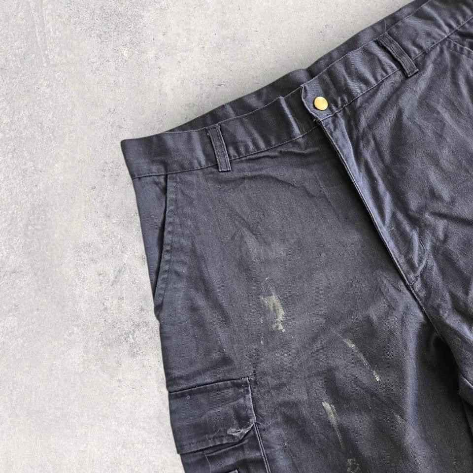 Dickies Navy Cargo Workwear Shorts בצבע כחול כהה, מידה W34