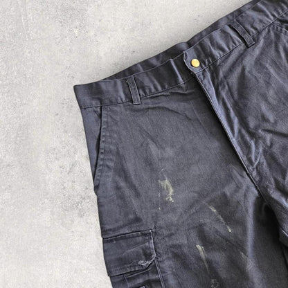Dickies Navy Cargo Workwear Shorts בצבע כחול כהה, מידה W34